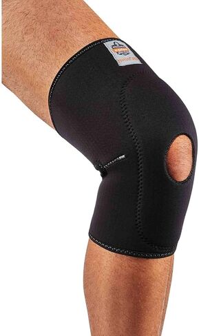 Ergodyne ProFlex 620 Knee Sleeve, Black, Small in Saudi Arabia