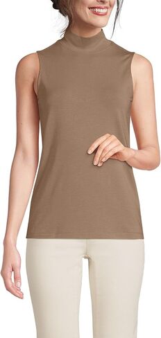 Lands' End Women's Lightweight Jersey Mock in Saudi Arabia