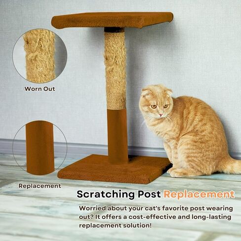 Cat Scratch Mat (Grey, 5-Pack, 9.8''*18.8''), Furniture Protector from Cats Scratching, Strong Self-Adhesive Backing for Easy and Sturdy Application, Versatile for Cat Trees, Posts, and Beds in Saudi Arabia