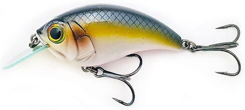 Bill Lewis Lures Lifelike SB-57 3/8 OZ. MDJ Series Squarebill Crankbait Fishing Lure with Mustad Triple Grip Hooks, Lavender SHAD in Saudi Arabia