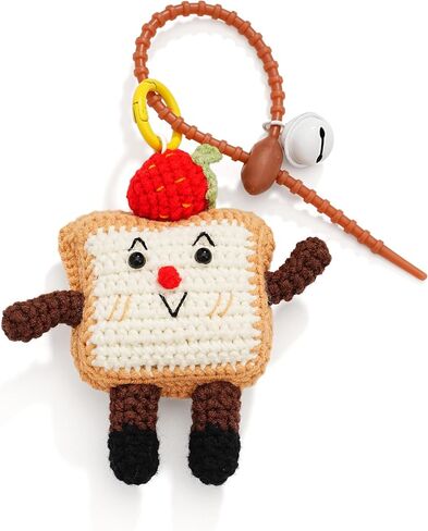 Cute Sheep Keychain Handmade Wristlet Lanyard for Keys Crochet Knit Key Chains& Keyrings Accessories for Women & Girls, Handbag Backpack Charms in Saudi Arabia