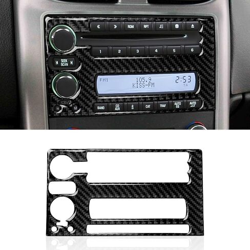 Car Center Control Storage Seat Heating Button Sticker Decal Carbon Fiber Interior Trim Cover for Chevrolet Corvette C6 Z06 / C6 ZR1 / C6 Grand Sport 2005-2013 Accessories in Saudi Arabia