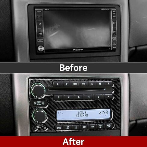Car Center Control Storage Seat Heating Button Sticker Decal Carbon Fiber Interior Trim Cover for Chevrolet Corvette C6 Z06 / C6 ZR1 / C6 Grand Sport 2005-2013 Accessories in Saudi Arabia