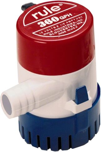 القاعدة 24 مضخة ماء آسن غاطسة، 360 جالونًا في الساعة، 12 فولت in Kuwait