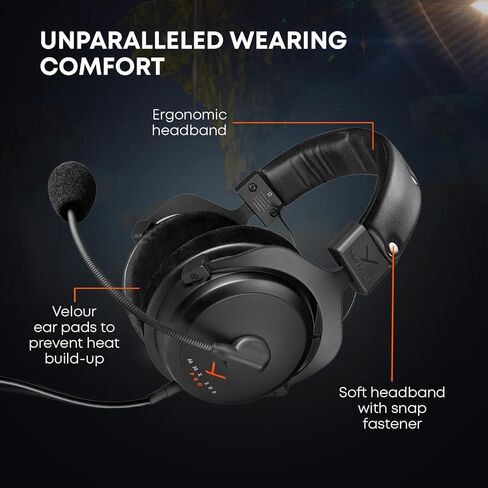 beyerdynamic MMX 300 PRO gaming headset with STELLAR.45 driver and condenser microphone – wired gaming headset in Saudi Arabia