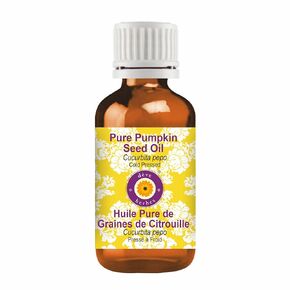 dève herbes Pure Pumpkin Seed Oil (Cucurbita pepo) Cold Pressed 100ml (3.38 oz)