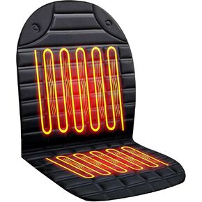Heated Seat Covers, Fast Heating Heated Seat Warmer High-Low Heating Settings, UL Listed,Black,Upgrade.