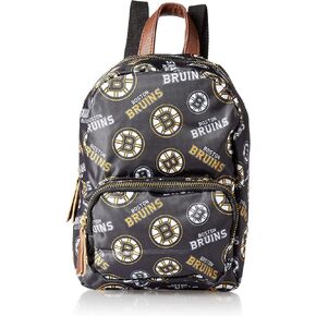 FOCO Women's NHL Logo Printed Collection Mini Backpack, Team Color, One Size