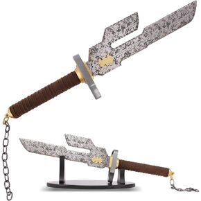 Jujutsu Kaisen Fushiguro Toji Sword Real Metal 22inch Inverted Spear of Heaven 1:1 Replica Stainless Steel Cosplay Weapon Anime Prop Collection Gift