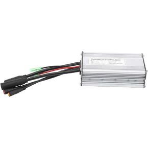 VGEBY Electric Bike Controller, Aluminium Alloy 9 Tube E-Bike Waterproof with Light Cable Rectangula Controller Equipment Suitable for 36V/48V 500W/750W Brushless