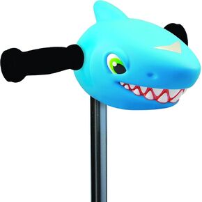 Shark Scooter Accessories to Personalise Your Kids Ride - Shark Scooter Head for Kids Scooters Ages 3 and Up - Blue, Red, White and Silver - Scooter Gift for Boys