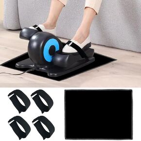 4 PCS Universal Pedal Straps for Elliptical Exerciser Machine, Suitable for Under Desk Leg Exercise Pedal, Enhances Stability, Safety & Workout Efficiency