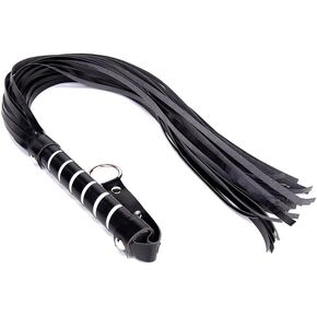Riding Whip Leather Whips for Horses - Equestrian Horse Crop -Riding Crop Equestrian Faux Leather Whip Horse Equipment- Performances and Shows (Brown)
