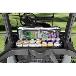 Golf Cart Portable Cooler Bag for Club Car Precedent with OEM Back Basket.Multipurpose Ice Bag Not Only Pefect for Golf Cart, But Also for Picnic, Beach, Work, Trip,Etc.