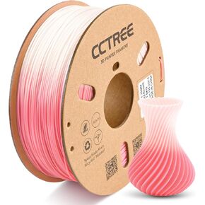 3D Printer PLA (PLA Plus) 1.75MM Color Change by Temperature Filament Accuracy +/- 0.03mm 1KG Net Weight for Creality K1,Bambu LAB X1,P1,A1 3D Printer (Orange to Yellow)