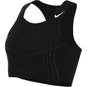 Nike Dri-FIT ADV AeroSwift Women's Running Crop Top, Black, XL