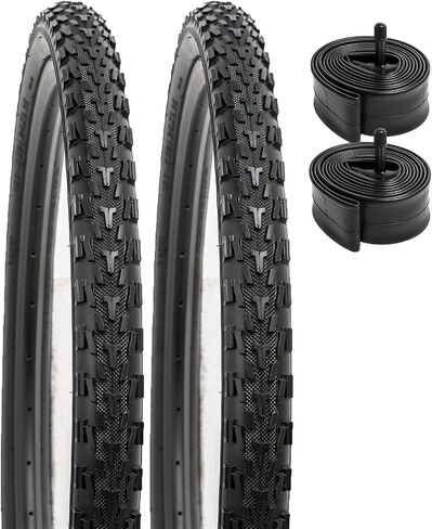 YUNSCM 2-PCS 16" Bike Tires 16 x 1.95/53-305 and 16" Bike Tubes Schrader Valve Compatible with 16x1.75 16x1.90 16x1.95 16x2.0 Bicycle Tires and Tubes (P-1132) in Saudi Arabia