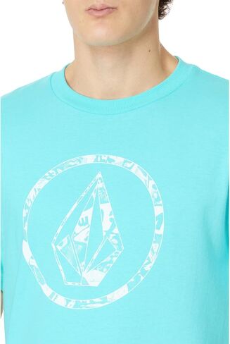 Volcom Men's Crisp Stone Short Sleeve Tee, Black in Saudi Arabia
