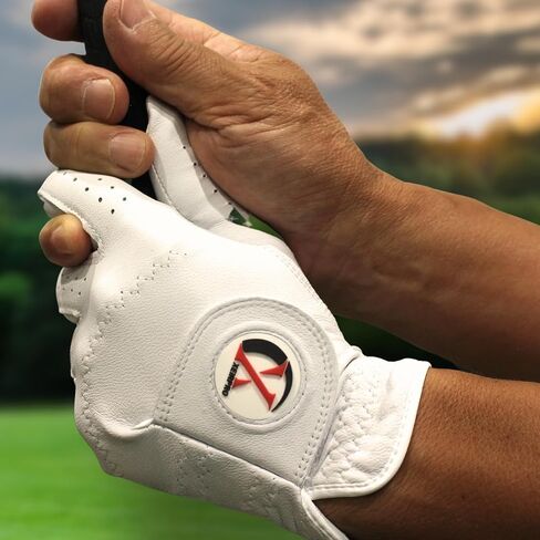 Men's Golf Gloves Value 4 Pack | 100% Finest AA Cabretta Leather | Breathable and Durable Golf Gloves for Men | White Golf Gloves Worn On Both Left and Right Handed Golfers in Saudi Arabia