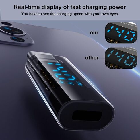 محول USB C أنثى إلى USB C ذكر محول USB C موسع 140 وات 40 جيجابت في الثانية لنقل البيانات USB نوع C PD متوافق (أزرق، 140 وات) in Saudi Arabia