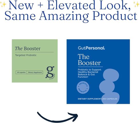 The Booster Targeted Probiotic for Gut Health: Support The Immune System with 5 Billion CFU Saccharomyces Boulardii, Capsules, 30 Servings in Saudi Arabia