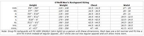 O'Neill Men's Basic Skins Short Sleeve Rashguard 3XL-Tall Graphite (3341IB) in Saudi Arabia