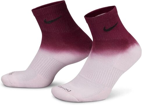 Nike Womens 2 Pack Everyday Plus Cushioned Ankle Socks Medium in Saudi Arabia