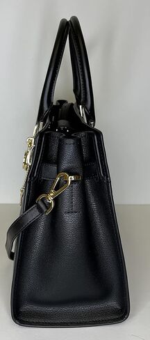 MICHAEL Michael Kors Hamilton MD Satchel bundled with Trifold Wallet and Purse Hook (Navy/Double Zip Wristlet) in Saudi Arabia