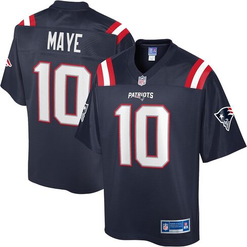 قميص NFL PRO LINE للرجال Drake Maye Navy New England Patriots Team Player Jersey in Kuwait