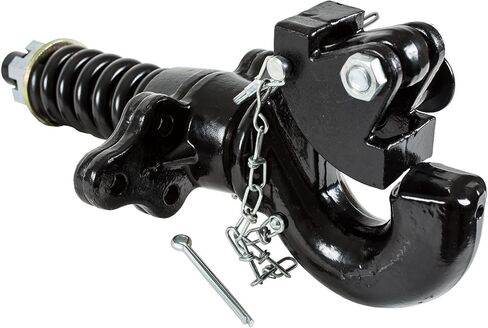 Buyers Products BP760A 30 Ton Capacity Forged Swivel Type Pintle Hook , Black in Saudi Arabia