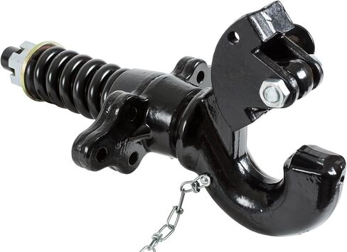 Buyers Products BP760A 30 Ton Capacity Forged Swivel Type Pintle Hook , Black in Saudi Arabia