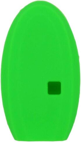 Silicone Cover Protector Case Holder Skin Jacket Compatible with INFINITI 4 Button Smart Remote Key Fob CV4508 Orange in Saudi Arabia