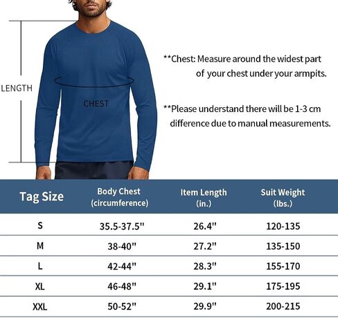 Mens Long Sleeve Tee Shirts Athletic Moisture-Wicking Workout Running Gym T-Shirts Soft Stretch Sports Tee in Saudi Arabia
