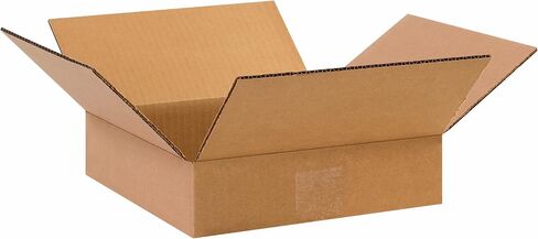AVIDITI Shipping Boxes Flat 6"L x 6"W x 2"H, 25-Pack | Corrugated Cardboard Box for Packing, Moving and Storage in Saudi Arabia