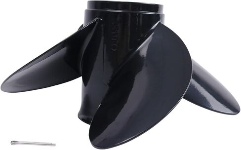 مروحة AIVWUMOT من الألومنيوم ذات 4 شفرات RH 14-1/4X19P 3587522 متوافقة مع فولفو Penta SX DPS FDW in Saudi Arabia