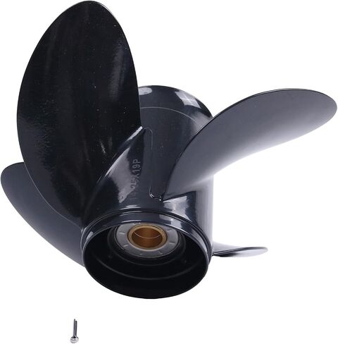 مروحة AIVWUMOT من الألومنيوم ذات 4 شفرات RH 14-1/4X19P 3587522 متوافقة مع فولفو Penta SX DPS FDW in Saudi Arabia