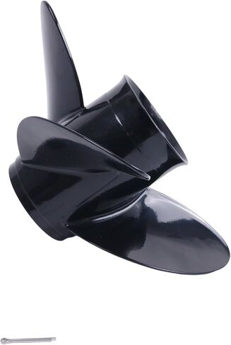 مروحة AIVWUMOT من الألومنيوم ذات 4 شفرات RH 14-1/4X19P 3587522 متوافقة مع فولفو Penta SX DPS FDW in Saudi Arabia