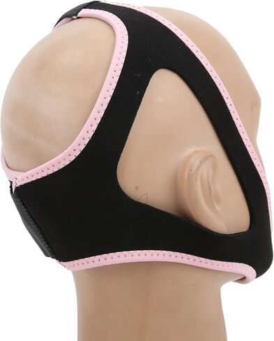 للشخير وتخفيف الشخير ومكافحة الشخير لمستخدمي CPAP، حل الشخير Cpap قابل للتعديل، جهاز مضاد للشخير، حزام دعم الفك القابل للتنفس، in Kuwait