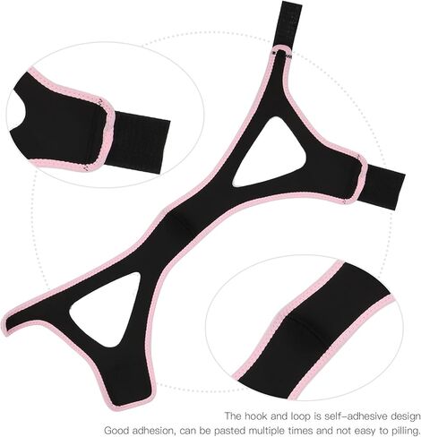 للشخير وتخفيف الشخير ومكافحة الشخير لمستخدمي CPAP، حل الشخير Cpap قابل للتعديل، جهاز مضاد للشخير، حزام دعم الفك القابل للتنفس، in Kuwait