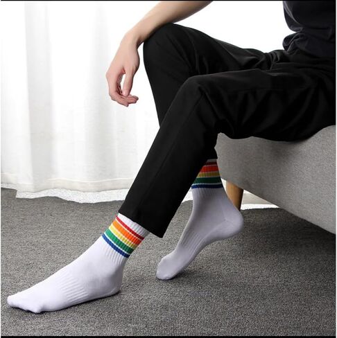 Cute and Wild Pairs of LGTBQIA Socks,Socks for Pride, Summer & Beyond. in Saudi Arabia