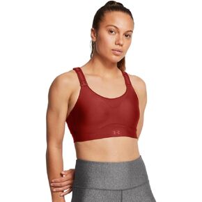 Under Armour Womens Infinity High Impact Sports Bra, (840) Earthen Orange / / Earthen Orange, Large D-DD
