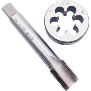 HSS 3/4-20 UNEF Tap and 3/4-20 UNEF Die Right Hand
