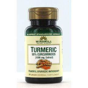 Windmill Turmeric 95 Percent Curcuminoids 1000 Mg Capsules - 60 Ea