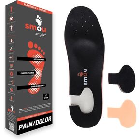 COMPLET - Insoles for Plantar Fasciitis Relief | Shoe Inserts for Heel Spur Relief |Arch Support Inserts |Orthopedic Insoles with Arch support | Men's Size 4-5.5 / Women's Size 6-7.5 US (24,9 cm)