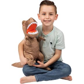 Jurassic World Dominion Rexy T-Rex Bedding Super Soft Plush Cuddle Pillow Buddy, One Size, By Franco Kids