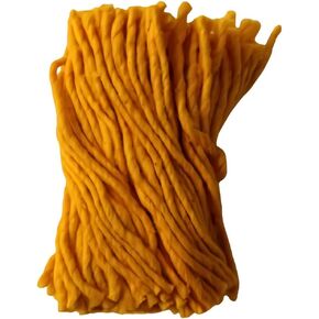 Yellow Pure Cotton THIRI Wicks/Cotton Diya Batti (Wicks) (Pack of 50)
