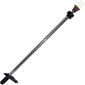 Shoreline Marine Fold Down LED All Around Boat Light | 10.5" | Durable Anodized Aluminum Shaft | Optional Windshield Mount | Coast Guard Certificated