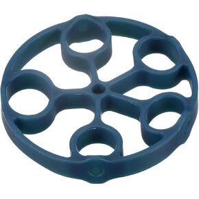 uxcell Finger Stretcher Exerciser, 11LB Silicone Hand Grip Strengthener Finger Strength Trainer for Rock Climbing Athletes Workout Dark Blue