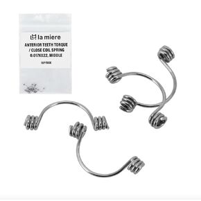 Tooth Model Torque Spring Small Middle Big Stainless Steel 10P/Bag (Middle, 0.019X0.025)