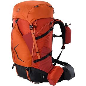 KAILAS RIDGE III 65+5L Unisex Adult Trekking Bacpack Waterproof Backpacking for Travelling Camping (M, Black)